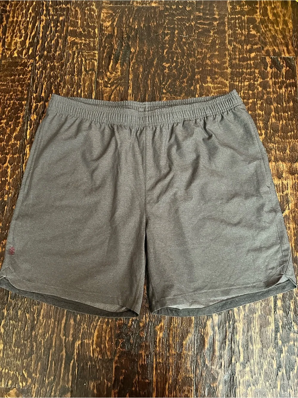 Rhône men’s dark grey Athletic Shorts - 7” unlined XL